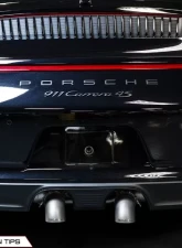 Soul Performance PSE Trackback Turbo Back Exhaust System with HJS HD 200 Cats 3 Inch Turn Down Tips Porsche 991.2 Carrera 2017-2024                                     - POR.9912PSE.CTBE.TDT - Image 5