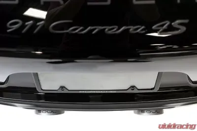 Soul Performance PSE Bolt-On Exhaust Tips 4.0 Inch Straight Cut Single Wall Brushed Tips Porsche 991.2 Carrera 2017-2024 - POR.9912PSE.SWT4BR