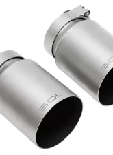 Soul Performance PSE Bolt-On Exhaust Tips 4.0 Inch Straight Cut Single Wall Brushed Tips Porsche 991.2 Carrera 2017-2024                                     - POR.9912PSE.SWT4BR - Image 10