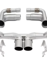 Soul Performance Competition Exhaust Non-Valved 4 Inch Straight Single Wall Satin Tips Porsche 991.1 GT3 2013-2016                                     - POR.991GT3.PKG.SWT4 - Image 7