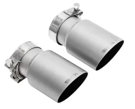 Soul Performance Bolt-On Exhaust Tips 4 Inch Slash Single Wall Satin Tips Porsche 991.1 GT3 2013-2016