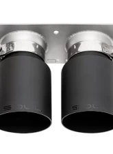 Soul Performance Bolt-On Exhaust Tips 4 Inch Straight Single Wall Black Tips Porsche 991.1 GT3 2013-2016                                     - POR.991GT3.SWT4B - Image 5