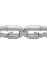 Soul Performance Sport X-Pipe Exhaust System with Sport Catalytic Converters Straight Cut Single Wall Tips Porsche 991.1 | 991.2 Turbo 2013-2024                                     - POR.991T.XES.SWT - Image 13