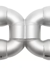 Soul Performance Sport X-Pipe Exhaust System with Sport Catalytic Converters GT2 Style Single Wall Black Tips Porsche 997.2 Turbo 2010-2012                                     - POR.9972T.XES.SLTB - Image 9