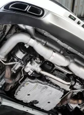 Soul Performance X-Pipe Exhaust GT2 Style Single Wall Tips Porsche 991.1 | 991.2 Turbo 2013-2024                                     - POR.991T.XP.SLT - Image 6