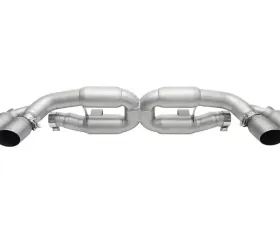 Soul Performance X-Pipe Exhaust GT2 Style Single Wall Tips Porsche 991.1 | 991.2 Turbo 2013-2024