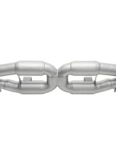 Soul Performance X-Pipe Exhaust Straight Cut Single Wall Tips Porsche 991.1 | 991.2 Turbo 2013-2024                                     - POR.991T.XP.SWT - Image 7