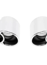 Soul Performance Sport X-Pipe Exhaust System with Sport Catalytic Converters X-50 Style Bolt-On Polished Chrome Tips Porsche 996 Turbo 2000-2005                                     - POR.996T.XES.X50 - Image 2