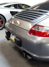 Soul Performance Bolt-On Exhaust Tips Polished Chrome Porsche 997.1 Carrera 2005-2008                                     - POR.9971.POL - Image 2