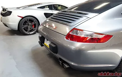 Soul Performance Bolt-On Exhaust Tips Polished Chrome Porsche 997.1 Carrera 2005-2008 - POR.9971.POL