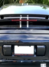 Soul Performance X-Pipe Exhaust Reuse factory tips GT2 Style Single Wall Satin Tips Porsche 997.2 Turbo 2010-2012                                     - POR.9972T.XP.SLT - Image 4