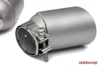 Soul Performance GT2 Style Bolt-On Exhaust Brushed Tips Porsche 997.2 Turbo 2010-2012 - POR.9972T.SLTBR