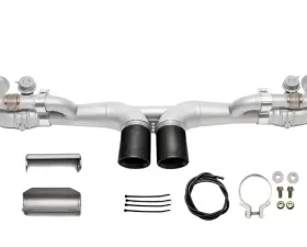Soul Performance Competition Exhaust Valved 3.5 Inch Double Wall Black Tips Porsche 997 | 997.2 GT3 2006-2011