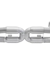 Soul Performance Sport X-Pipe Exhaust System with Sport Catalytic Converters Straight Cut Single Wall Satin Tips Porsche 997.1 Turbo 2006-2009                                     - POR.997T.XES.SWT - Image 11
