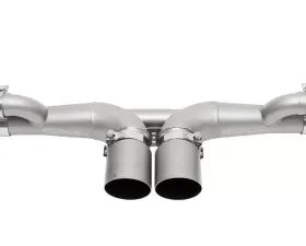 Soul Performance Center Muffler Bypass Exhaust 3.5 Inch Black Double Wall Tips Porsche 997 | 997.2 GT3 | GT3 RS 2006-2011