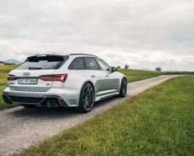 ABT Exhaust Package Matte Black Tips Audi RS6 Avant | RS7 C8 2019+