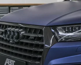 ABT Sportsline Matte Black Front Grille Badge Audi Q8 | SQ8 2020-2024