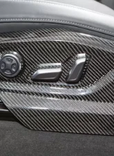 ABT Carbon Fiber 2pc Front Seat Panels Audi Q7 2017-2019                                     - 4M007006142-4 - Image 4