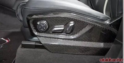 ABT Carbon Fiber 2pc Front Seat Panels Audi Q7 2017-2019 - 4M007006142-4