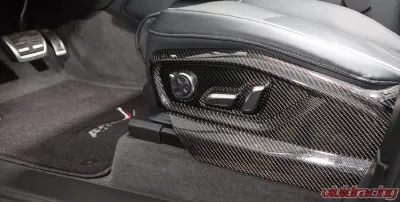 ABT Carbon Fiber 2pc Front Seat Panels Audi Q7 2017-2019 - 4M007006142-4