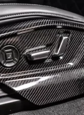 ABT  2pcs Gloss Carbon Fiber Front Seat Panels                                     - 4M807006145-4 - Image 2