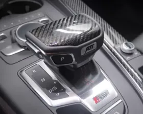 ABT Carbon Fiber Shift Knob Cover Audi A4/S4 | A5/S5 | RS5 | Q5/SQ5 | Q7 2017-2023