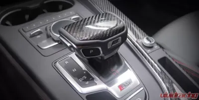 ABT Carbon Fiber Shift Knob Cover Audi A4/S4 | A5/S5 | RS5 | Q5/SQ5 | Q7 2017-2023 - AN707001240-1