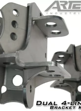 Artec Industries Dual 4 Link Frame Bracket Pair                                     - BR1013 - Image 2