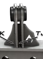 Artec Industries 1/2" Bolt Weld On UCA Brackets For Low Pro Front Truss Daystar Bushings Jeep                                     - BR1123 - Image 4