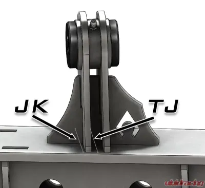 Artec Industries 1/2" Bolt Weld On UCA Brackets For Low Pro Front Truss Currie Bushings Jeep - BR1125