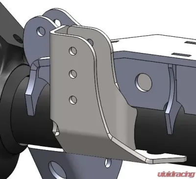 Artec Industries 3.5" Diameter Front Axle Raised Trackbar Bracket - BR1139