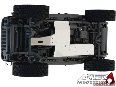 Artec Industries JK Under Armor 4 Door Bellypan Kit Jeep Wrangler JK Unlimited 2012-2017 - JK1010