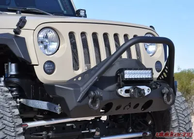 NightHawk Jeep JK Front Bumper W/Mid Tube Stinger Artec Industries - JK2303