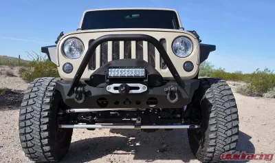 NightHawk Jeep JK Front Bumper W/Mid Tube Stinger Artec Industries - JK2303