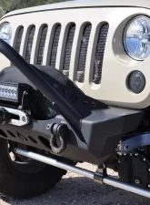 NightHawk Jeep JK Front Bumper W/Mid Tube Stinger Artec Industries                                     - JK2303 - Image 4