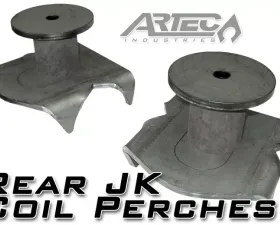 Artec Industries Rear JK Coil Perches And Retainers Pair