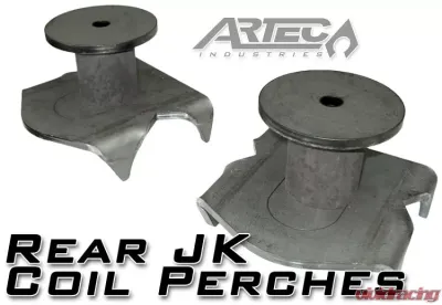 Artec Industries Rear JK Coil Perches And Retainers Pair - JK4425