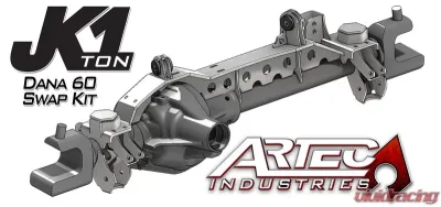 JK 1 Ton Front Dana 60 Swap Kit W/Daystar Bushings Artec Industries - JK6011