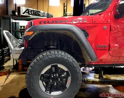 Artec Industries NightHawk Jeep JL Front Bumper W/Mid Tube Stinger Bare - JL5303