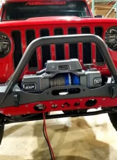 Artec Industries NightHawk Jeep JL Front Bumper W/Mid Tube Stinger Bare                                     - JL5303 - Image 4