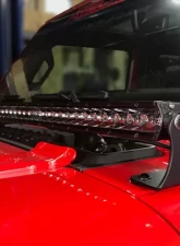 Artec Industries JL 50" Led Light Bar Mount Hood                                     - JL5602 - Image 2