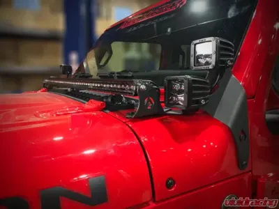 Artec Industries JL 50" Led Light Bar Mount Hood - JL5602