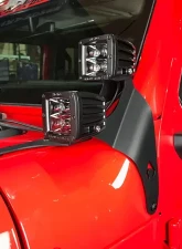Artec Industries JL A-Pillar Dual Led Cube Light Mount                                     - JL5603 - Image 2
