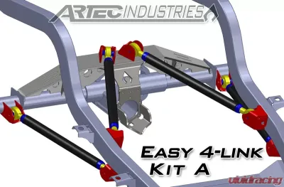 Artec Industries Tube 7/8" and 1.25" Rod Ends Easy 4 Link Kit A - LK0001