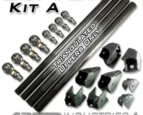 Artec Industries No Tube 7/8" and 1.25" Rod Ends Easy 4 Link Kit A
