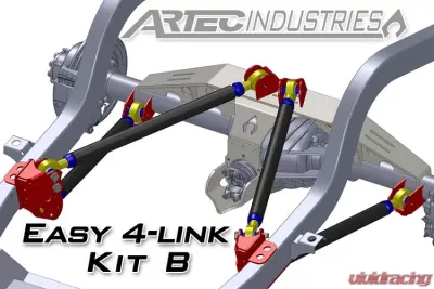 Artec Industries No Tube All 1.25" Rod Ends Easy 4 Link Kit B - LK0014