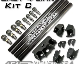 Artec Industries No Tube 7/8" and 1.25" Rod Ends Easy 4 Link Kit C