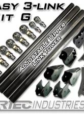 Artec Industries Easy 3 Link Kit G Adjustable Upper link No Tubing Outside Frame Offset Front Driver Rear Passenger                                     - LK0134 - Image 3