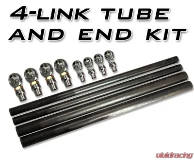 Artec Industries 7/8 Upper Rod Ends and 1.25" Lower Rod Ends 4 Link Tube and End Kit - LK4000