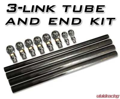Artec Industries 1.25 Rod Ends 3 Link Tube and Rod End Kit - LK4003